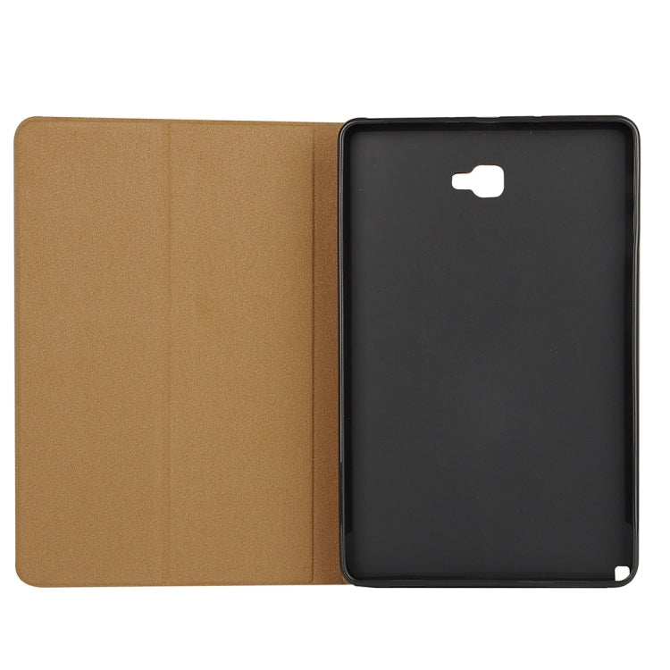 For Galaxy Tab A 10.1 (2016) / P585 Bark Texture Horizontal Flip Leather Case with Holder