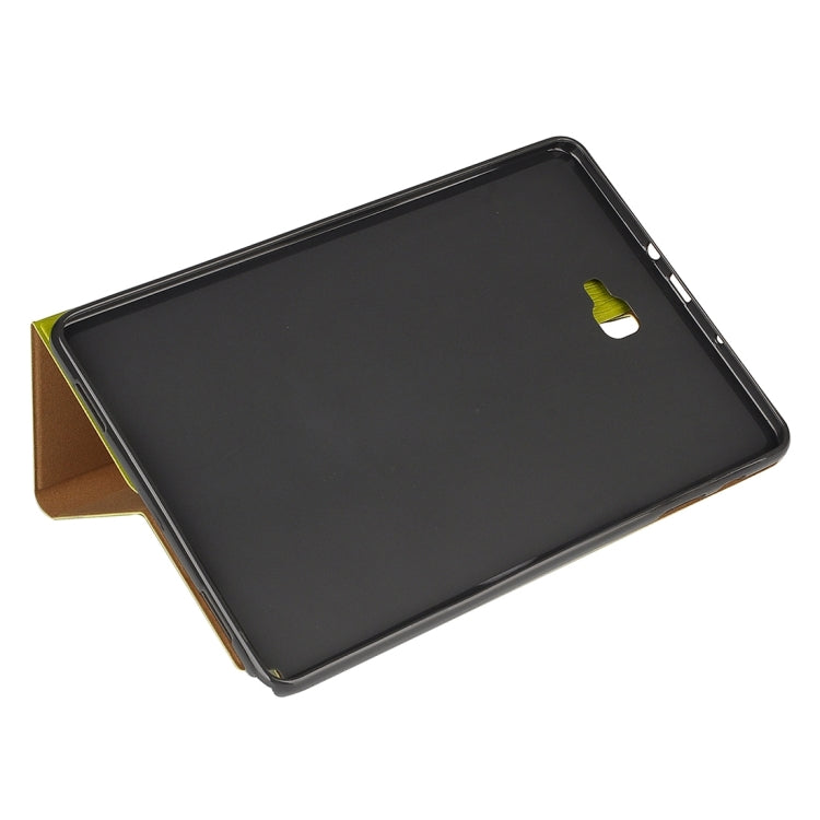 For Galaxy Tab A 10.1 (2016) / P585 Bark Texture Horizontal Flip Leather Case with Holder