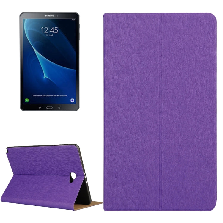 For Galaxy Tab A 10.1 (2016) / P585 Bark Texture Horizontal Flip Leather Case with Holder