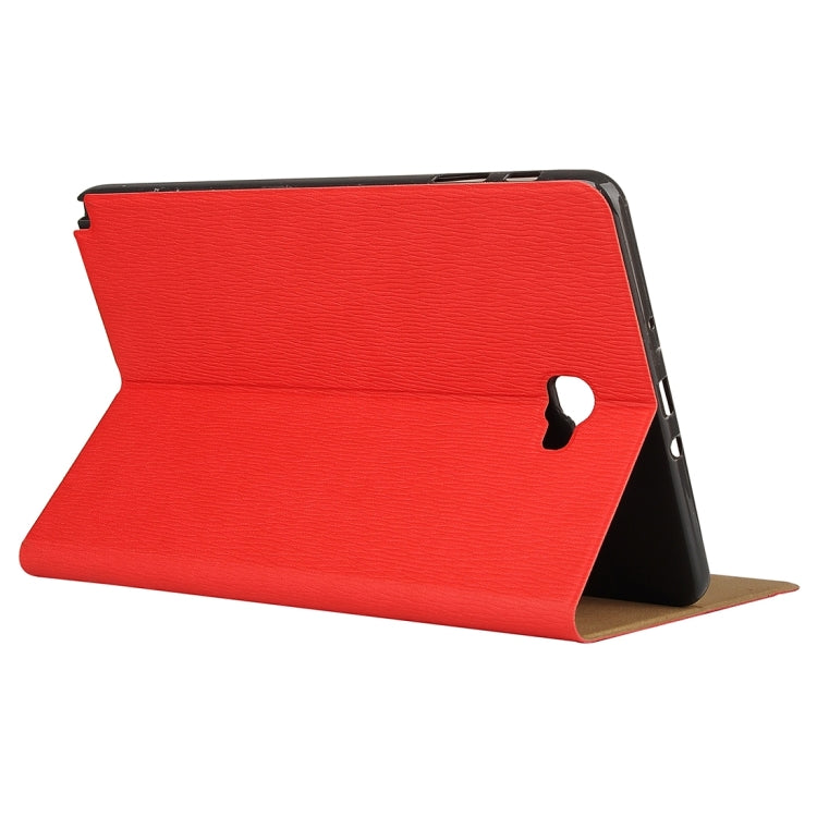 For Galaxy Tab A 10.1 (2016) / P585 Bark Texture Horizontal Flip Leather Case with Holder