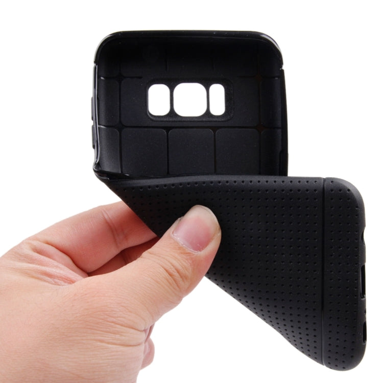 For Galaxy S8 + / G9550 Honeycomb Texture Anti-collision TPU Protective Case