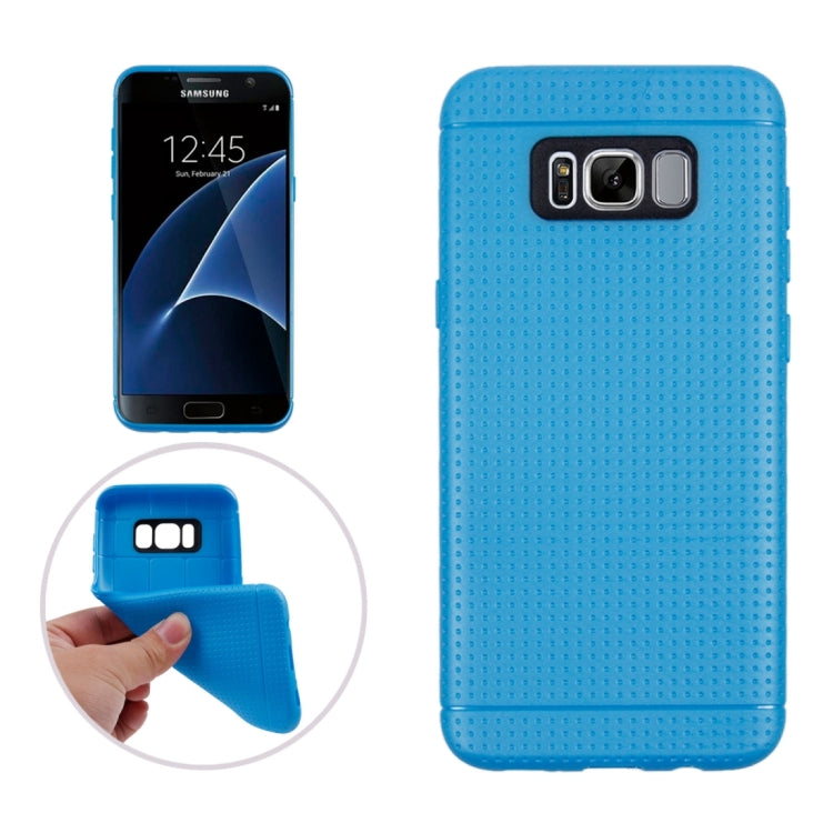 For Galaxy S8 + / G9550 Honeycomb Texture Anti-collision TPU Protective Case