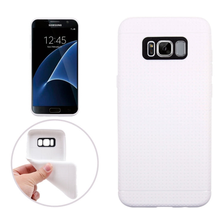 For Galaxy S8 + / G9550 Honeycomb Texture Anti-collision TPU Protective Case