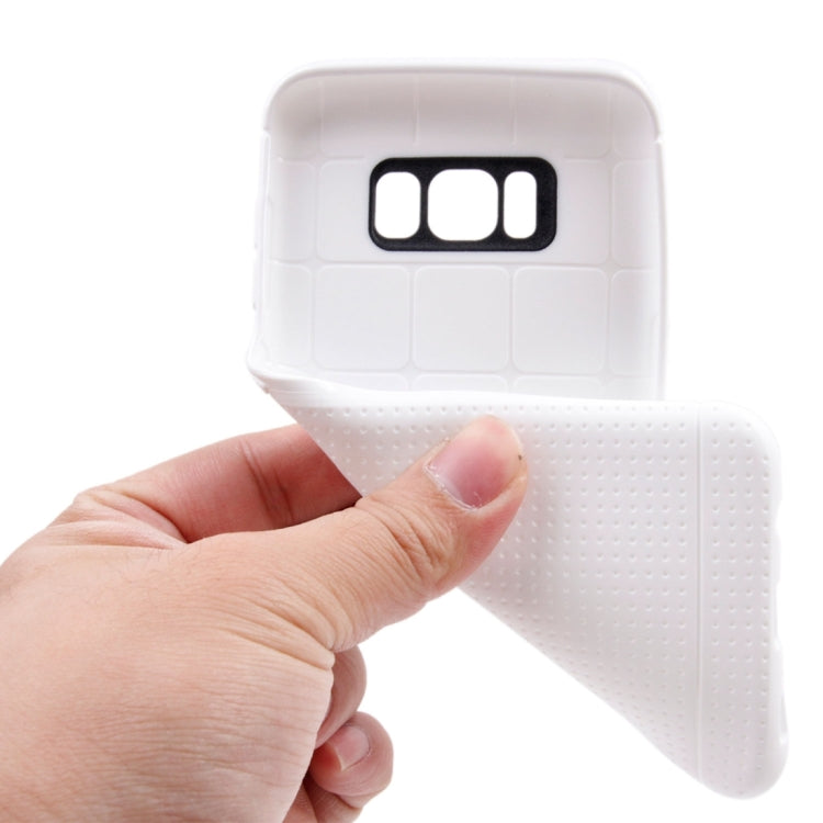 For Galaxy S8 + / G9550 Honeycomb Texture Anti-collision TPU Protective Case