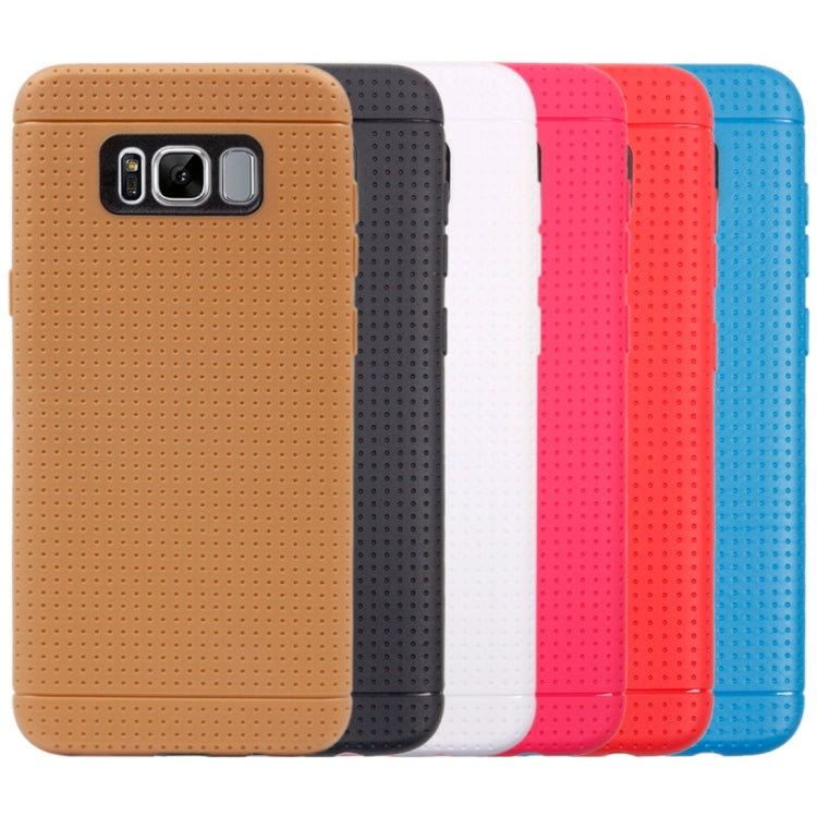 For Galaxy S8 + / G9550 Honeycomb Texture Anti-collision TPU Protective Case