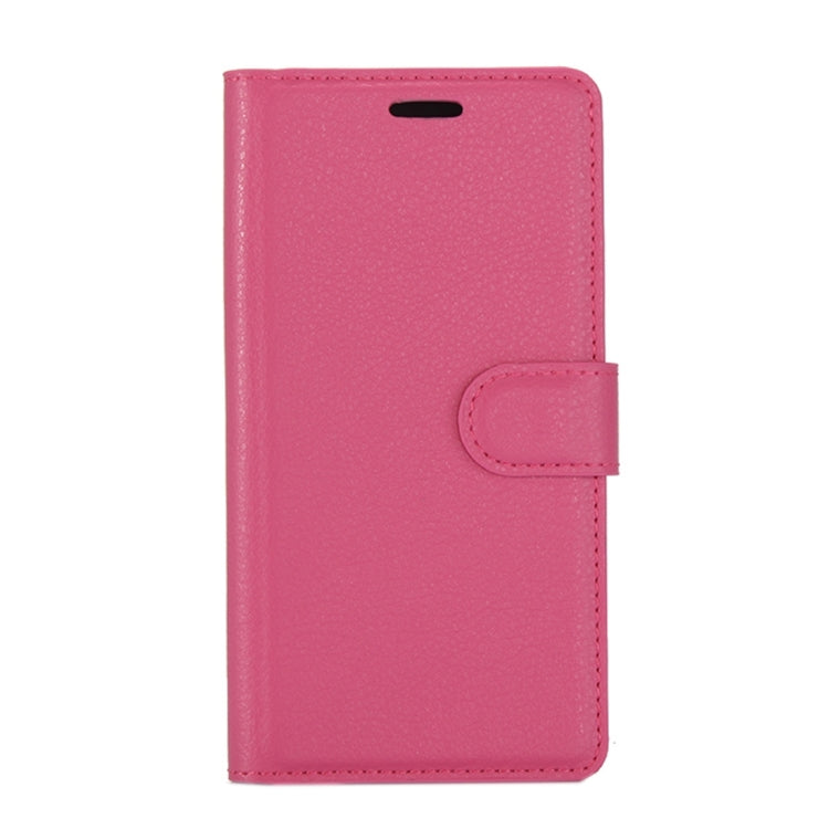 For Galaxy S8 Litchi Texture Horizontal Flip Leather Case with Magnetic Buckle & Holder & Card Slots & Wallet
