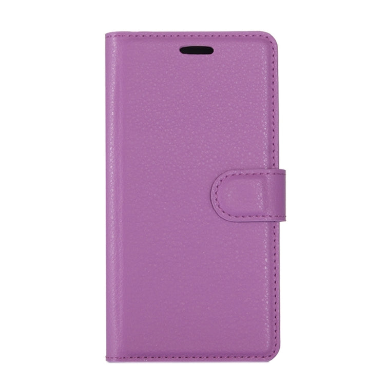 For Galaxy S8 Litchi Texture Horizontal Flip Leather Case with Magnetic Buckle & Holder & Card Slots & Wallet