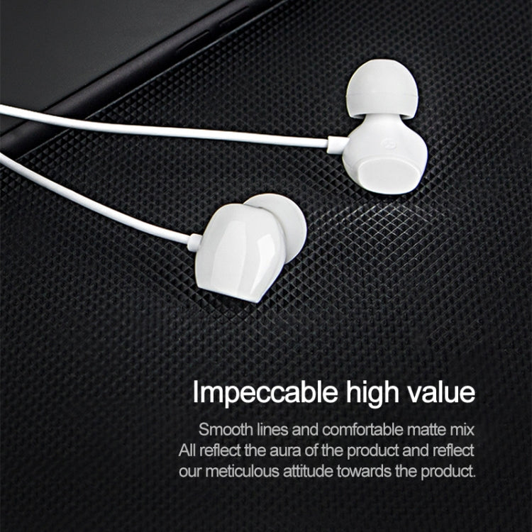 8163  USB-C / Type-C Interface Mega Bass In Ear Wired Earphone with Mic
