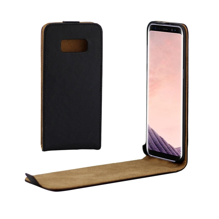 For Galaxy S8 Vertical Flip Leather Protective Back Cover Case