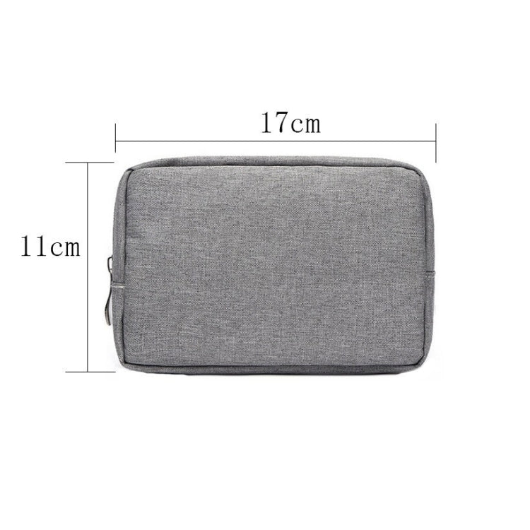 Multi-functional Headphone Charger Data Cable Storage Bag Power Pack, Size: S, 17 x 11.5 x 5.5cm