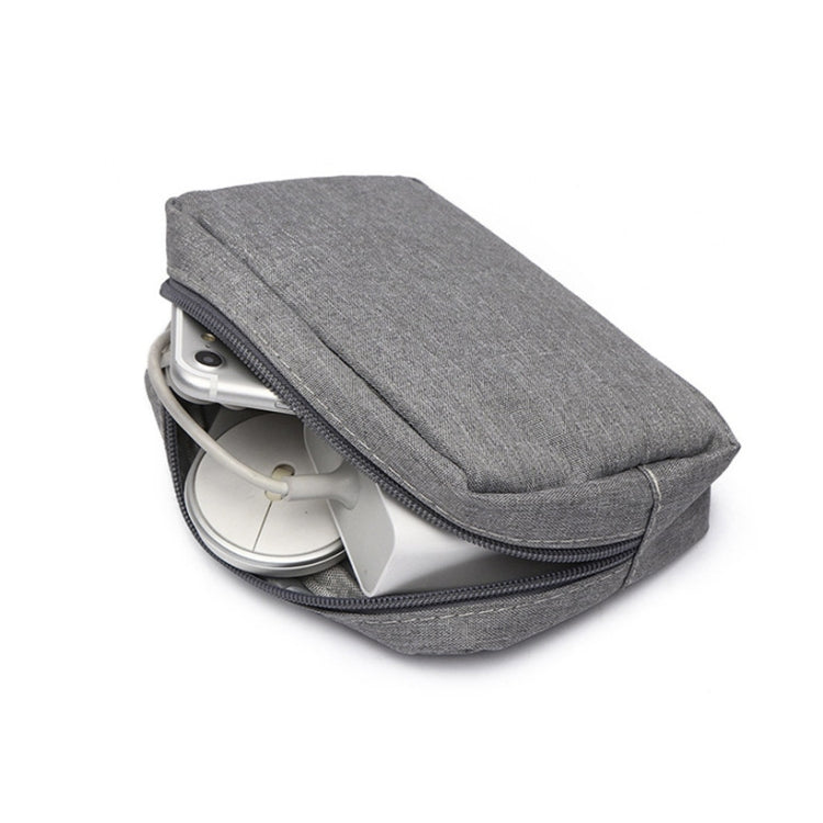 Multi-functional Headphone Charger Data Cable Storage Bag Power Pack, Size: S, 17 x 11.5 x 5.5cm