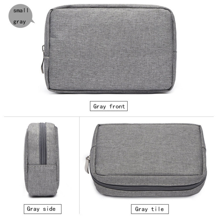 Multi-functional Headphone Charger Data Cable Storage Bag Power Pack, Size: S, 17 x 11.5 x 5.5cm