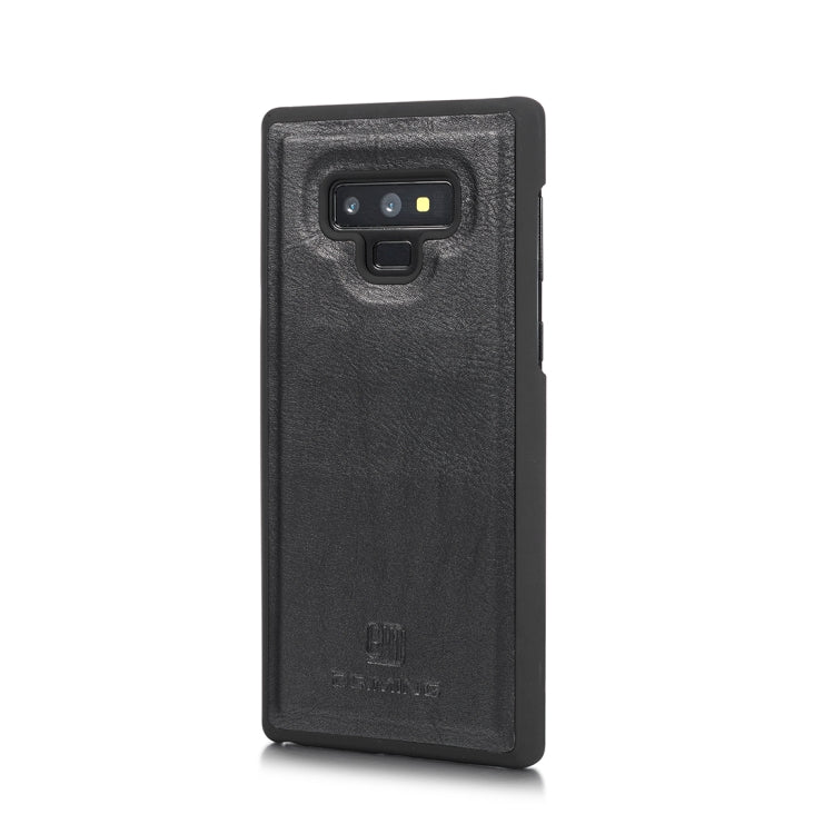 DG.MING Crazy Horse Texture Flip Detachable Magnetic Leather Case for Galaxy Note 9, with Holder & Card Slots & Wallet