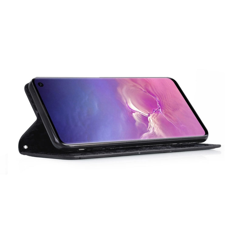 Horizontal Flip 3D Gradient Color PU + TPU Leather Case for Galaxy S10, with Holder & Card Slots & Photo frame