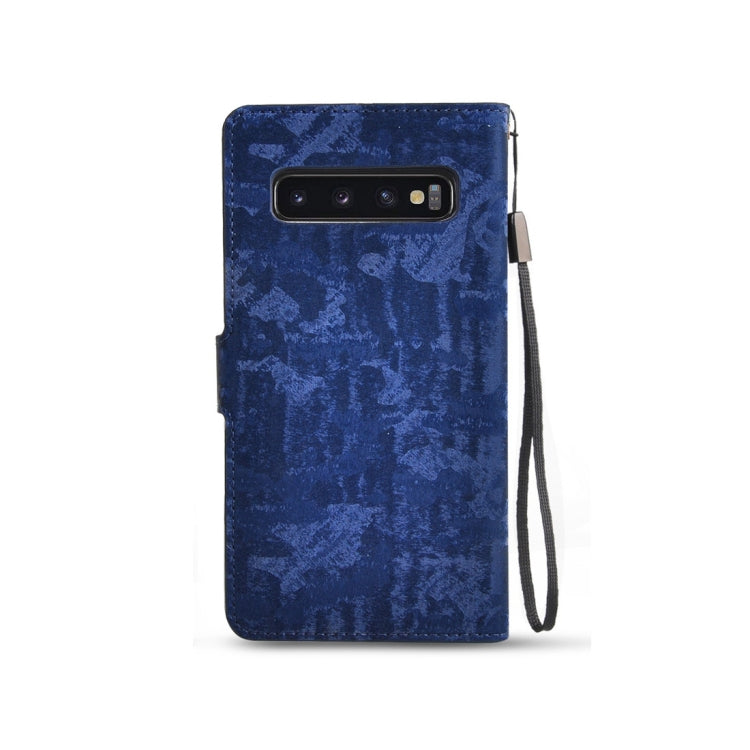 Horizontal Flip 3D Gradient Color PU + TPU Leather Case for Galaxy S10, with Holder & Card Slots & Photo frame