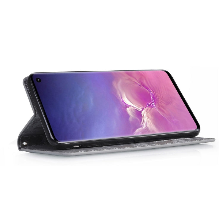 Horizontal Flip 3D Gradient Color PU + TPU Leather Case for Galaxy S10, with Holder & Card Slots & Photo frame