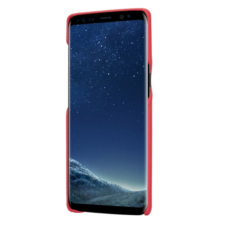 Lenuo for Galaxy Note 8 Litchi Texture PU + PC Paste Skin Protective Case