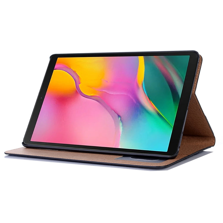 Retro Book Style Horizontal Flip Leather Case for Galaxy Tab A 10.1 (2019) T510 / T515,  with Holder & Card Slots & Wallet
