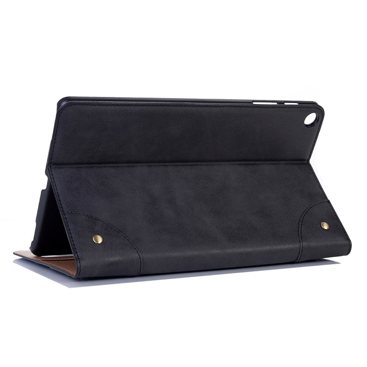 Retro Book Style Horizontal Flip Leather Case for Galaxy Tab A 10.1 (2019) T510 / T515,  with Holder & Card Slots & Wallet