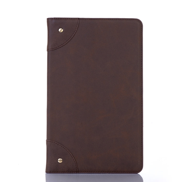Retro Book Style Horizontal Flip Leather Case for Galaxy Tab A 10.1 (2019) T510 / T515,  with Holder & Card Slots & Wallet