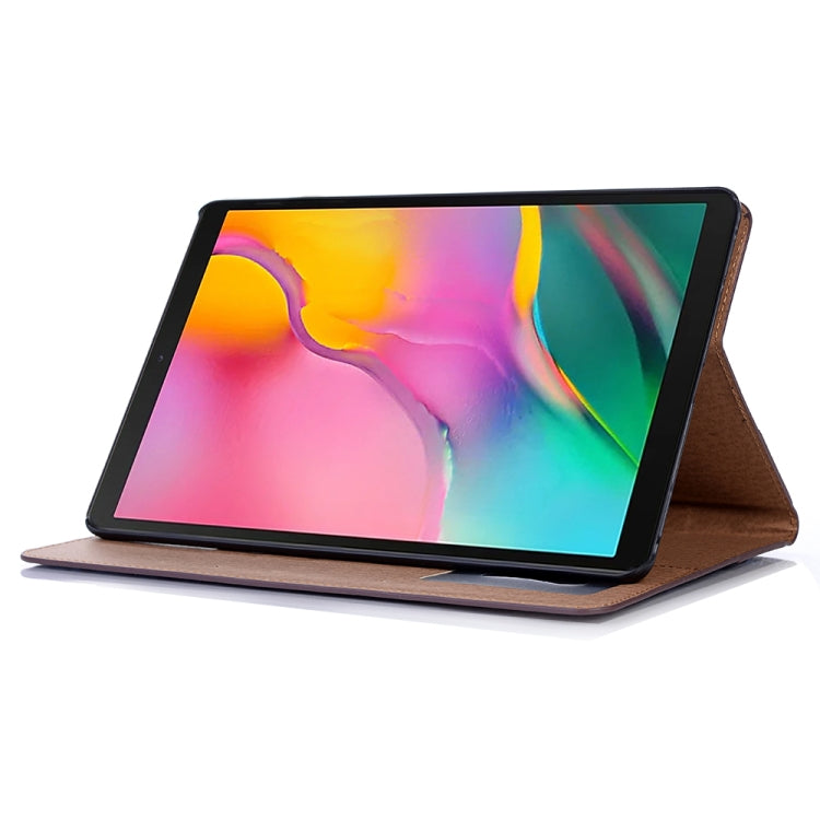 Retro Book Style Horizontal Flip Leather Case for Galaxy Tab A 10.1 (2019) T510 / T515,  with Holder & Card Slots & Wallet
