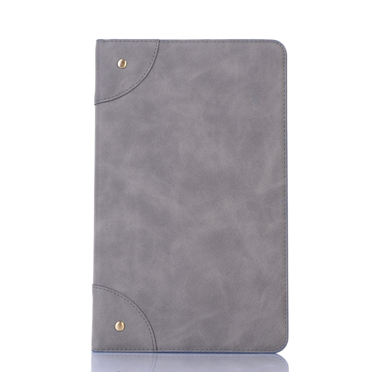 Retro Book Style Horizontal Flip Leather Case for Galaxy Tab A 10.1 (2019) T510 / T515,  with Holder & Card Slots & Wallet