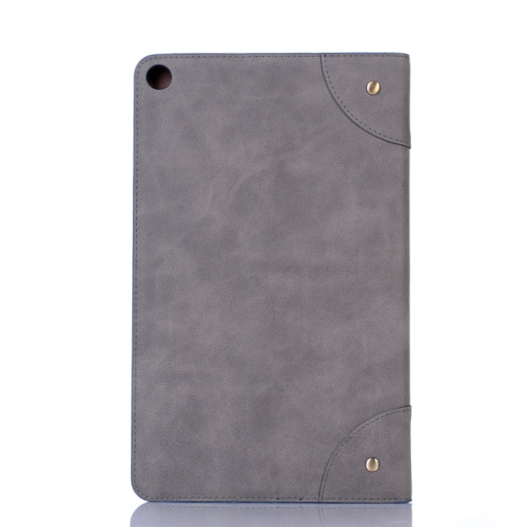 Retro Book Style Horizontal Flip Leather Case for Galaxy Tab A 10.1 (2019) T510 / T515,  with Holder & Card Slots & Wallet