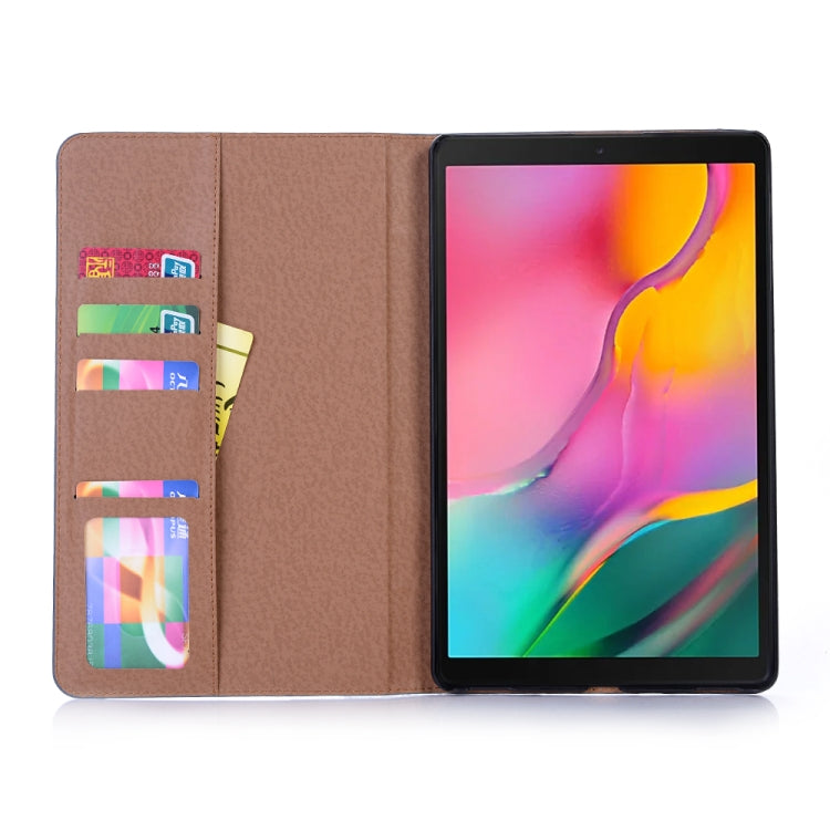 Retro Book Style Horizontal Flip Leather Case for Galaxy Tab A 10.1 (2019) T510 / T515,  with Holder & Card Slots & Wallet