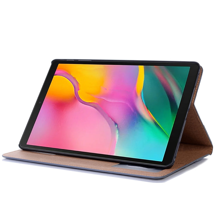 Retro Book Style Horizontal Flip Leather Case for Galaxy Tab A 10.1 (2019) T510 / T515,  with Holder & Card Slots & Wallet
