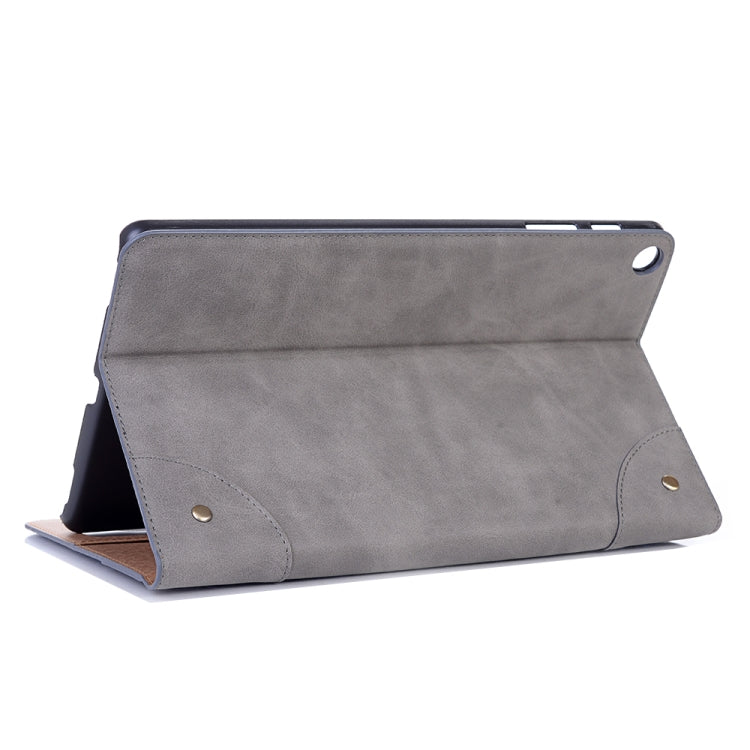 Retro Book Style Horizontal Flip Leather Case for Galaxy Tab A 10.1 (2019) T510 / T515,  with Holder & Card Slots & Wallet