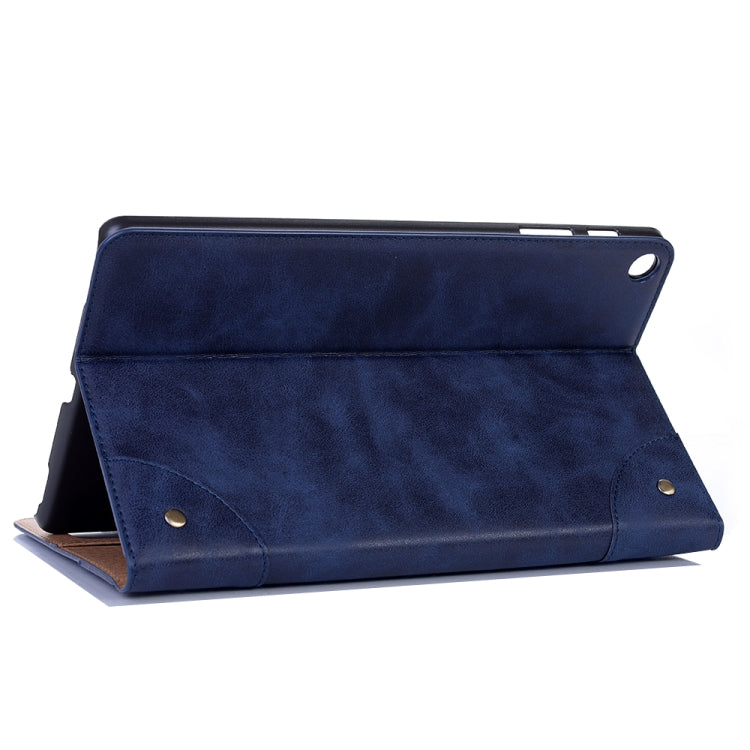 Retro Book Style Horizontal Flip Leather Case for Galaxy Tab A 10.1 (2019) T510 / T515,  with Holder & Card Slots & Wallet