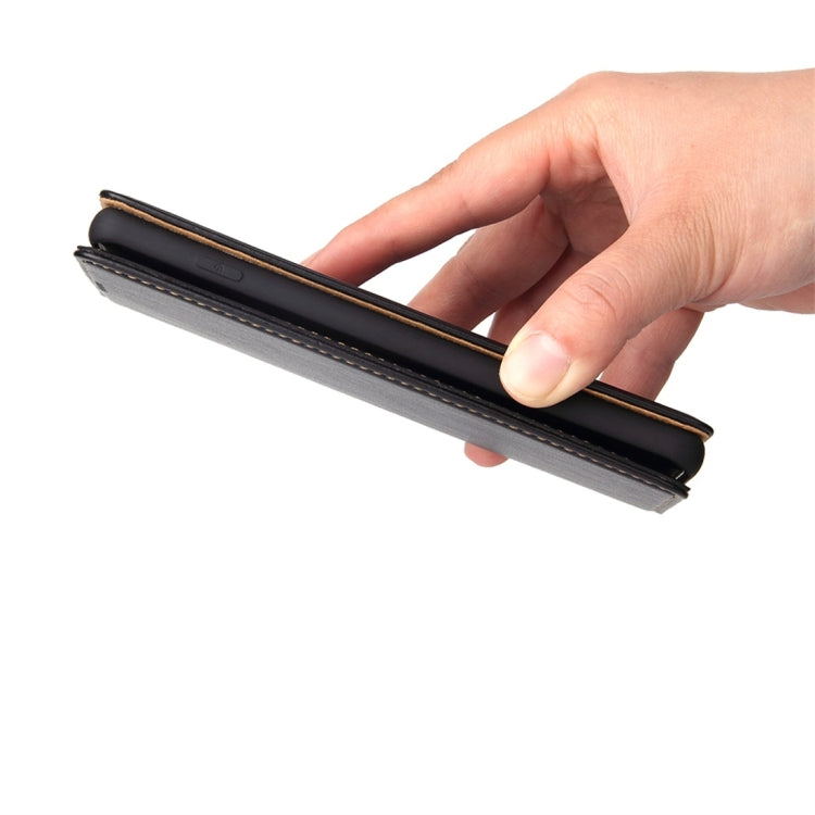 Dermis Texture PU Horizontal Flip Leather Case for Galaxy S10, with Holder & Card Slots & Wallet