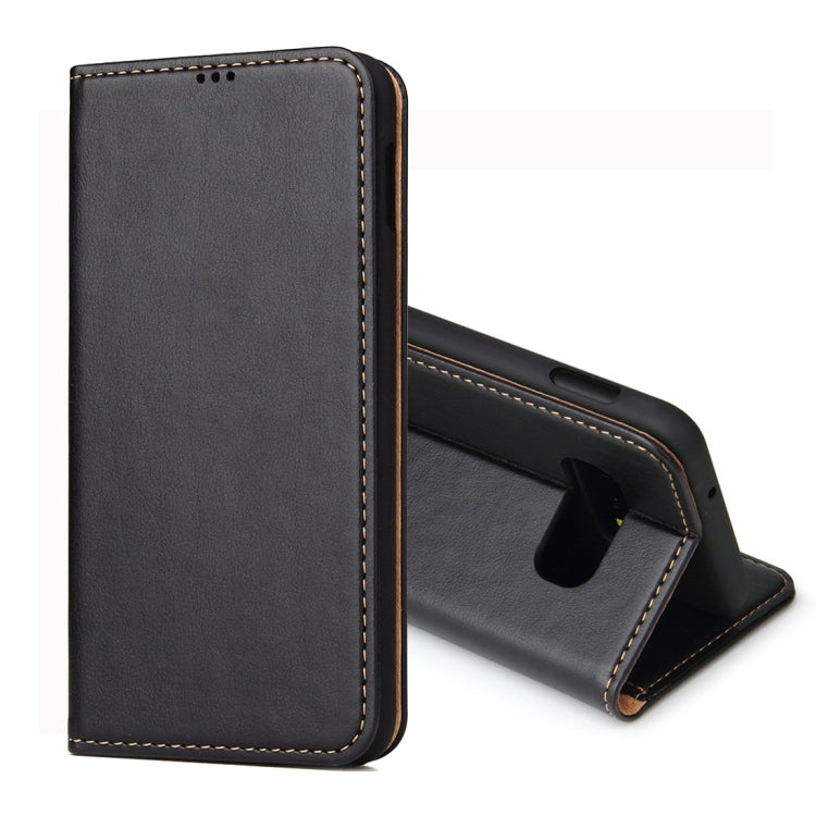 Dermis Texture PU Horizontal Flip Leather Case for Galaxy S10 E, with Holder & Card Slots & Wallet