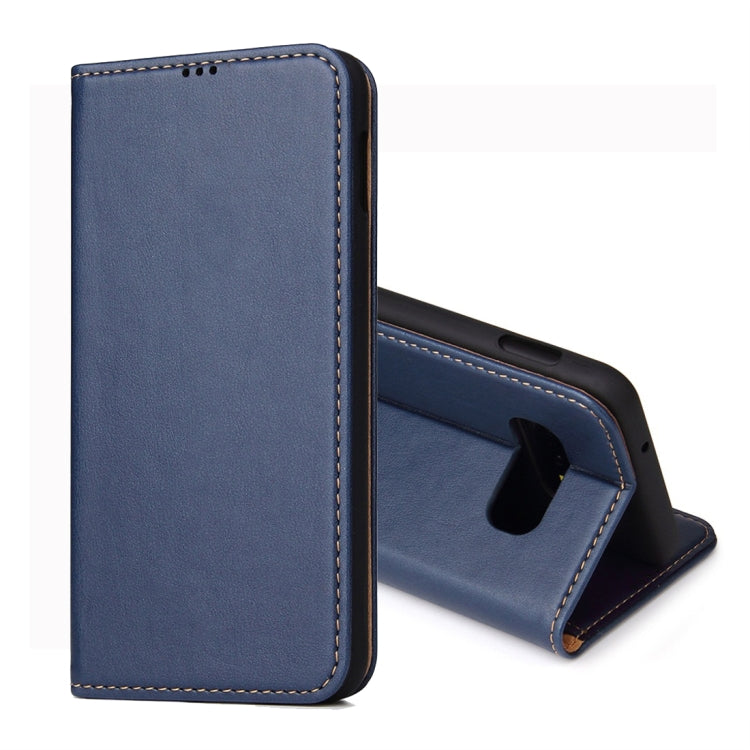 Dermis Texture PU Horizontal Flip Leather Case for Galaxy S10 E, with Holder & Card Slots & Wallet
