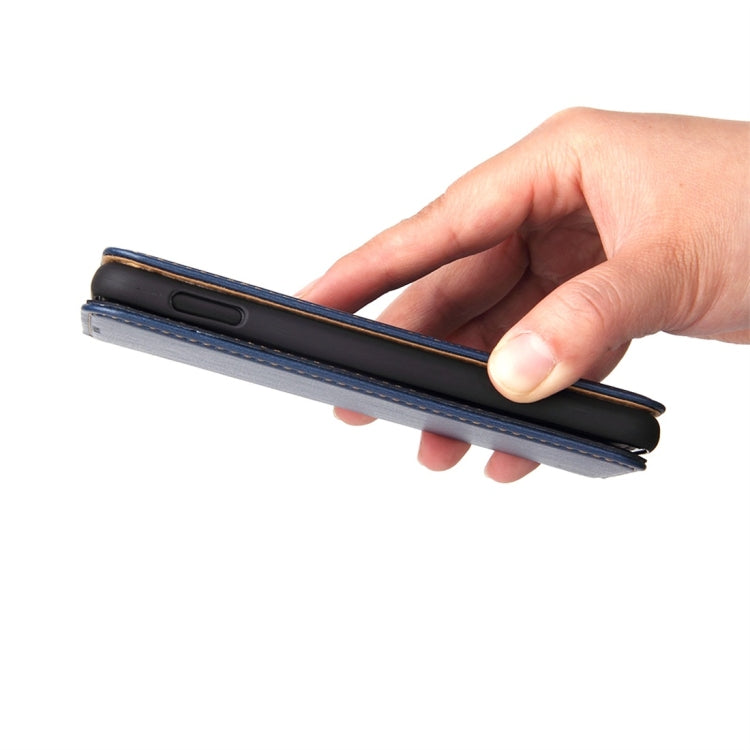 Dermis Texture PU Horizontal Flip Leather Case for Galaxy S10 E, with Holder & Card Slots & Wallet