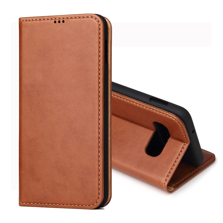 Dermis Texture PU Horizontal Flip Leather Case for Galaxy S10 E, with Holder & Card Slots & Wallet