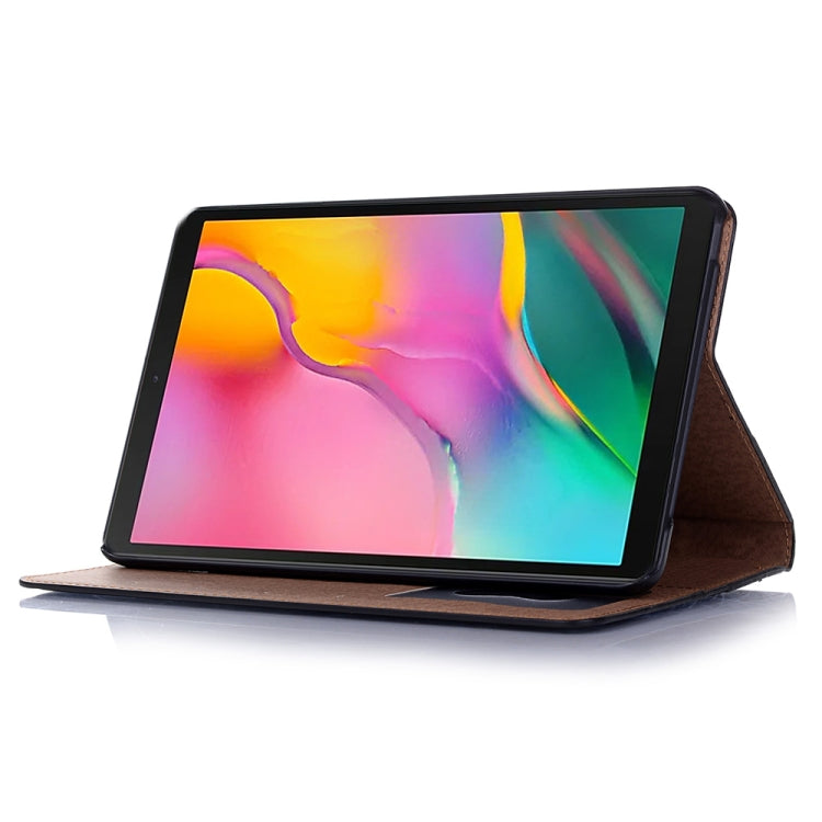 Retro Book Style Horizontal Flip Leather Case for Galaxy Tab A 8 (2019) P200 / P205,  with Holder & Card Slots & Wallet