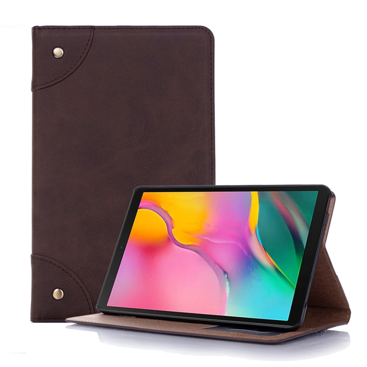 Retro Book Style Horizontal Flip Leather Case for Galaxy Tab A 8 (2019) P200 / P205,  with Holder & Card Slots & Wallet