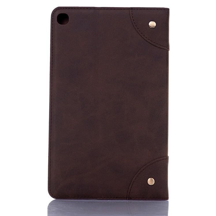 Retro Book Style Horizontal Flip Leather Case for Galaxy Tab A 8 (2019) P200 / P205,  with Holder & Card Slots & Wallet