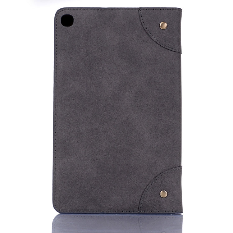Retro Book Style Horizontal Flip Leather Case for Galaxy Tab A 8 (2019) P200 / P205,  with Holder & Card Slots & Wallet