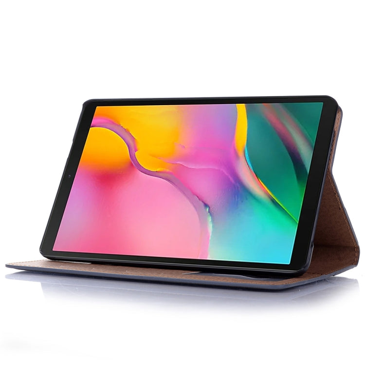 Retro Book Style Horizontal Flip Leather Case for Galaxy Tab A 8 (2019) P200 / P205,  with Holder & Card Slots & Wallet