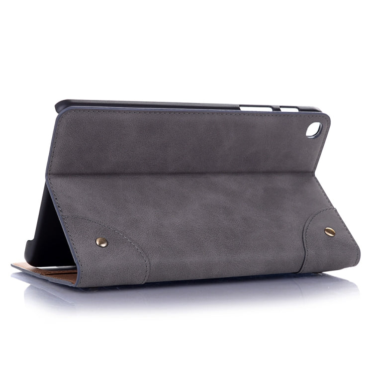 Retro Book Style Horizontal Flip Leather Case for Galaxy Tab A 8 (2019) P200 / P205,  with Holder & Card Slots & Wallet