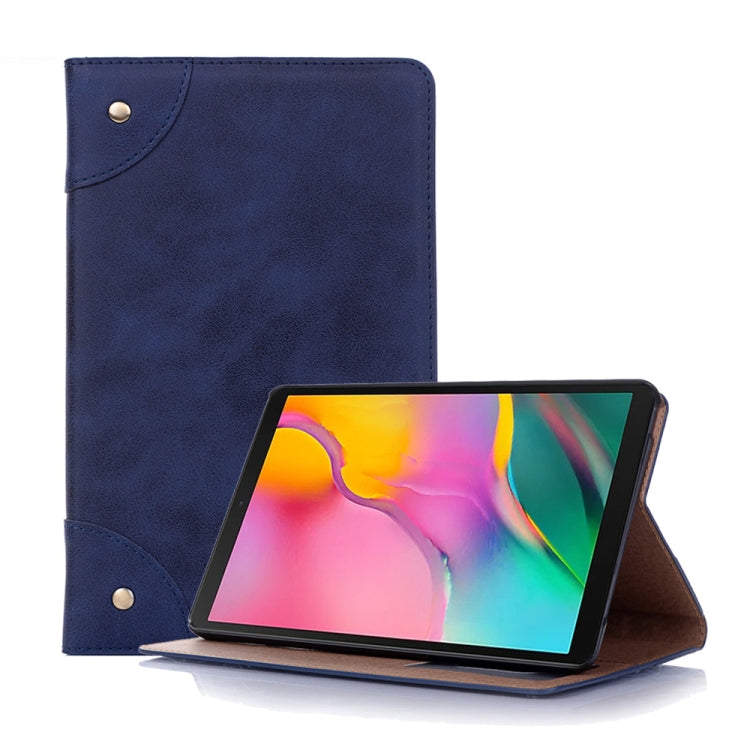 Retro Book Style Horizontal Flip Leather Case for Galaxy Tab A 8 (2019) P200 / P205,  with Holder & Card Slots & Wallet