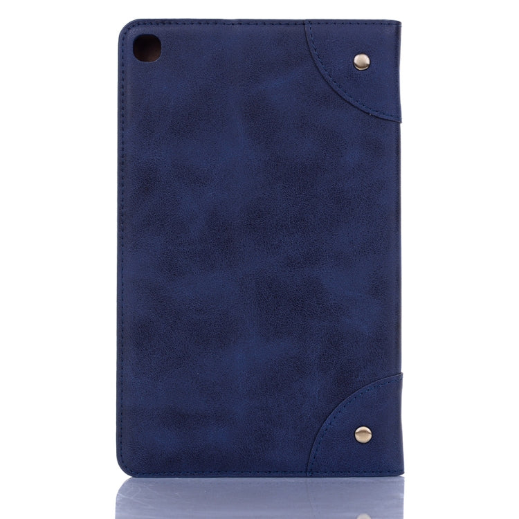 Retro Book Style Horizontal Flip Leather Case for Galaxy Tab A 8 (2019) P200 / P205,  with Holder & Card Slots & Wallet