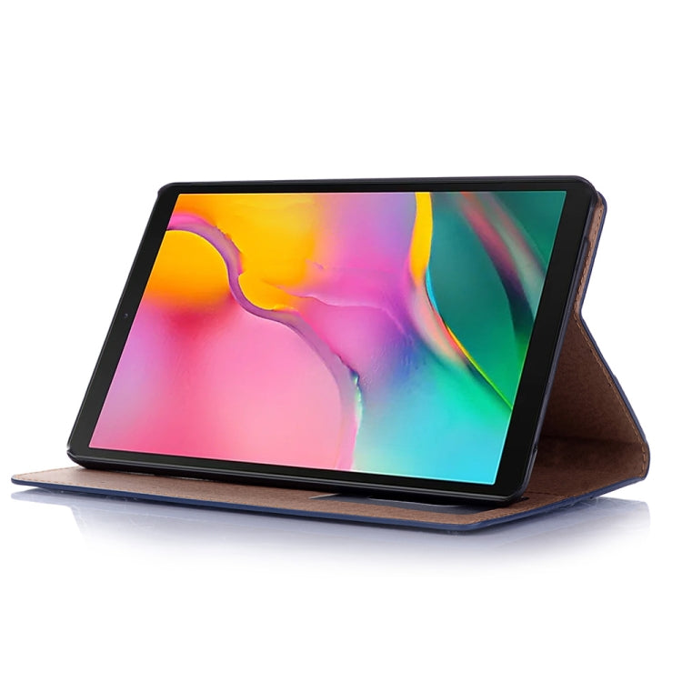 Retro Book Style Horizontal Flip Leather Case for Galaxy Tab A 8 (2019) P200 / P205,  with Holder & Card Slots & Wallet