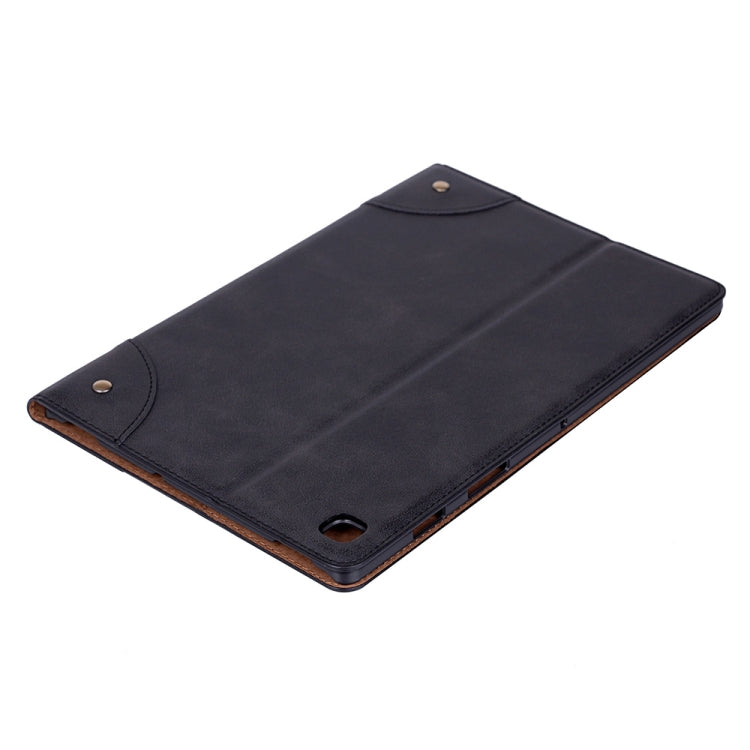 Retro Book Style Horizontal Flip Leather Case for Galaxy Tab S5e 10.5 T720 / T725,  with Holder & Card Slots & Wallet