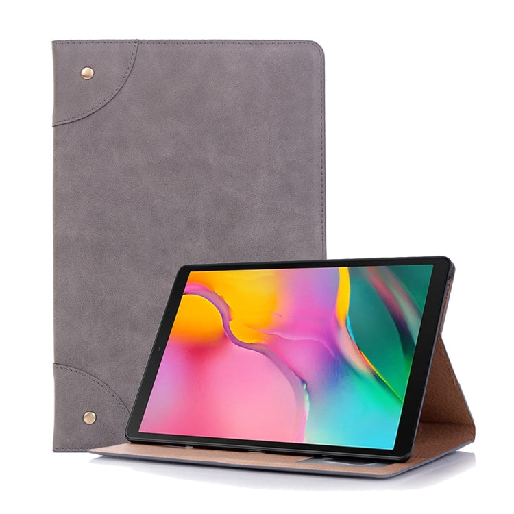 Retro Book Style Horizontal Flip Leather Case for Galaxy Tab S5e 10.5 T720 / T725,  with Holder & Card Slots & Wallet