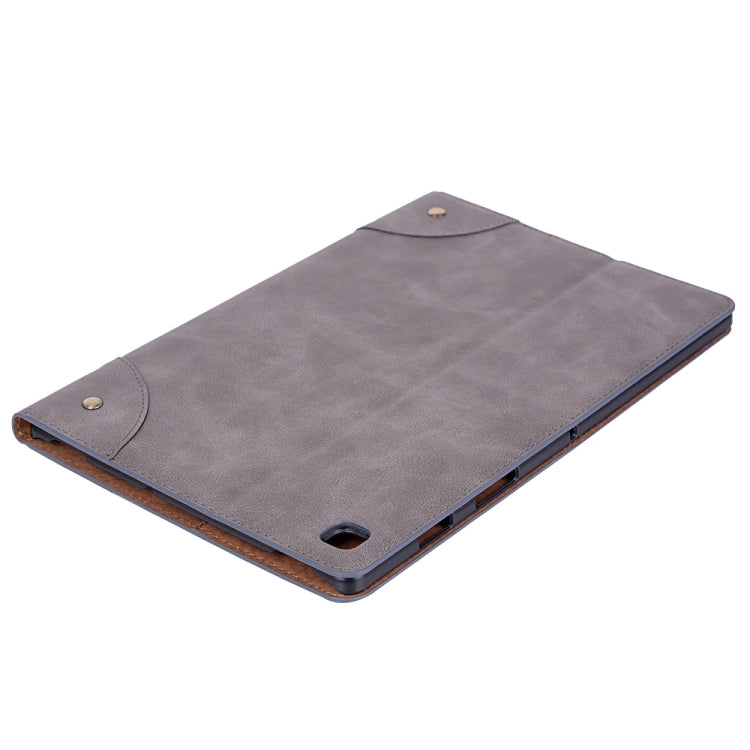 Retro Book Style Horizontal Flip Leather Case for Galaxy Tab S5e 10.5 T720 / T725,  with Holder & Card Slots & Wallet