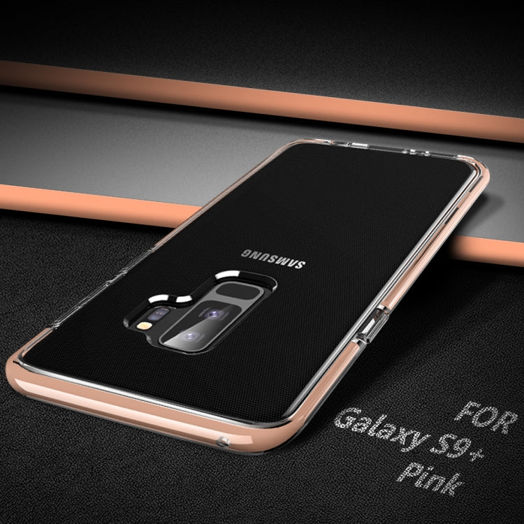 ROCK Guard Series TPE + TPU Soft Case for Galaxy S9+(Pink)