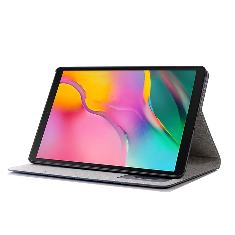 Cross Texture Horizontal Flip Leather Case for Galaxy Tab A 10.1 (2019) T510 / T515,  with Holder & Card Slots & Wallet